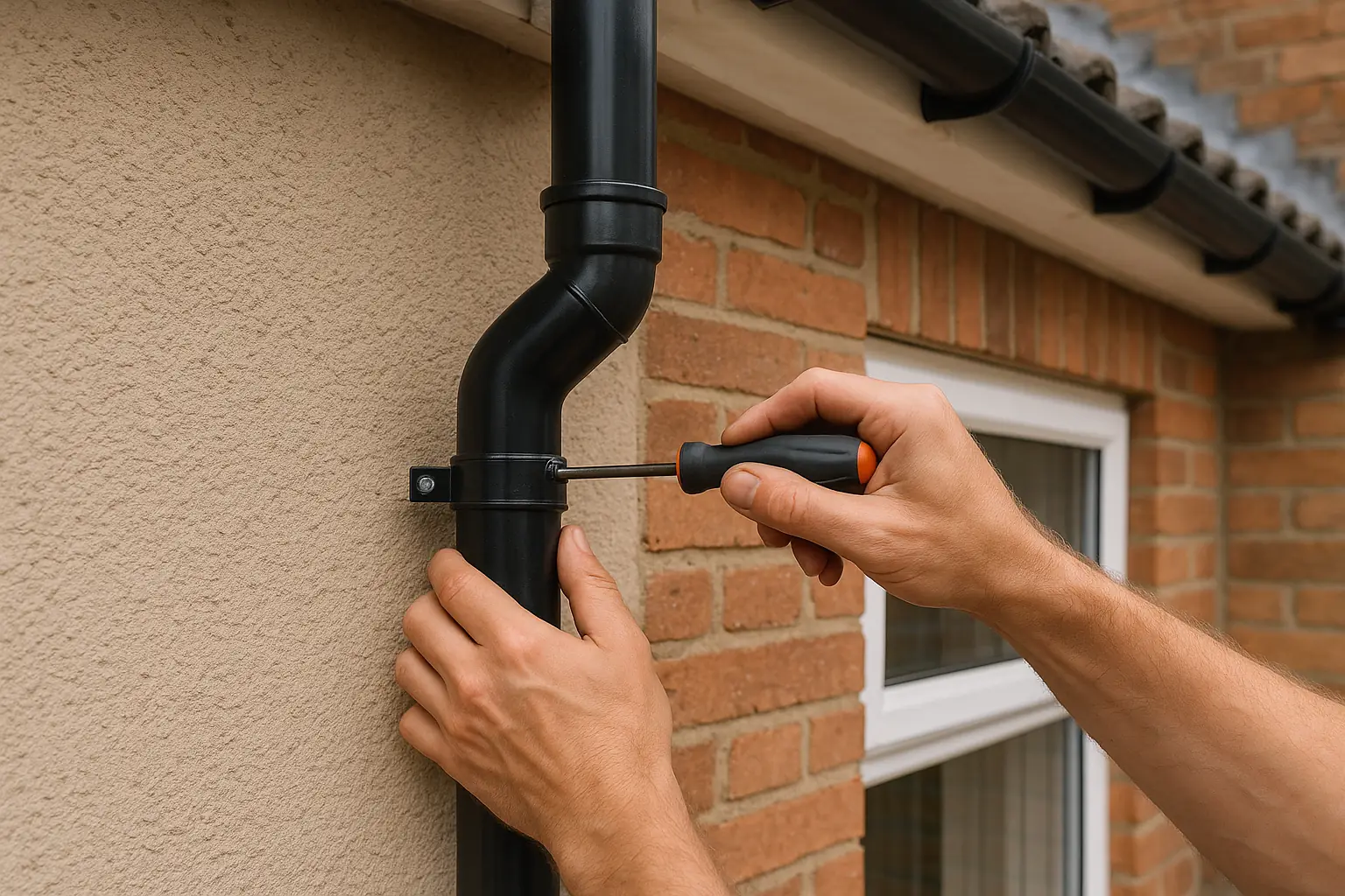 downpipe damage example