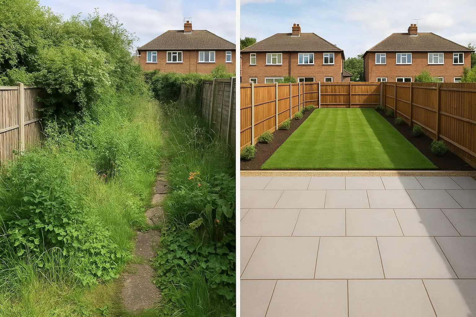 overgrown garden clearance service