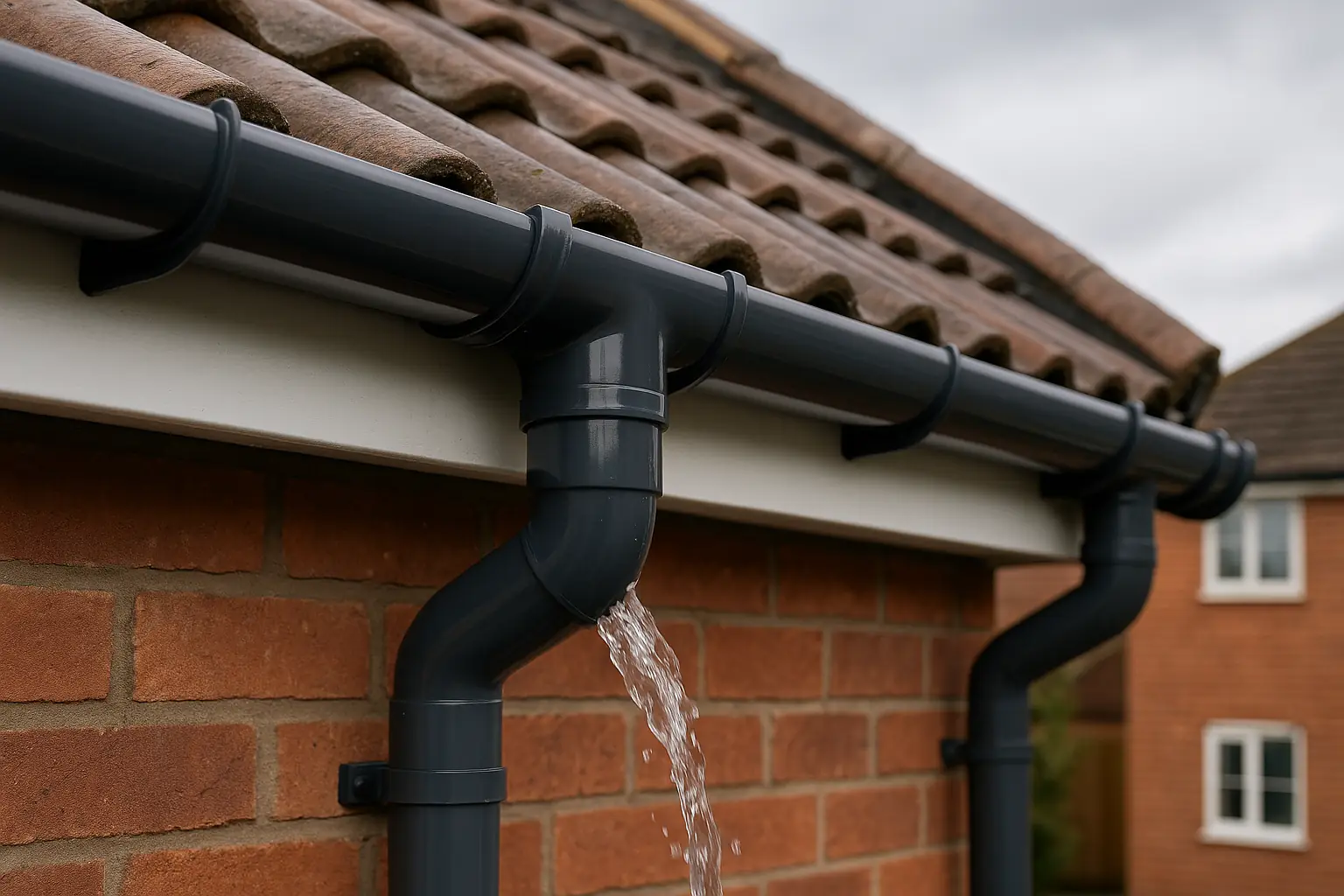 roof drainage problem example