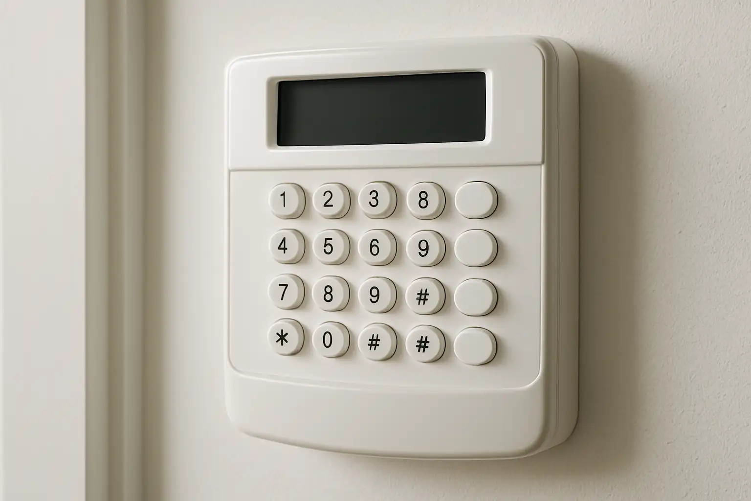 Burglar Alarm Installation benefits and installation detail at a UK property
