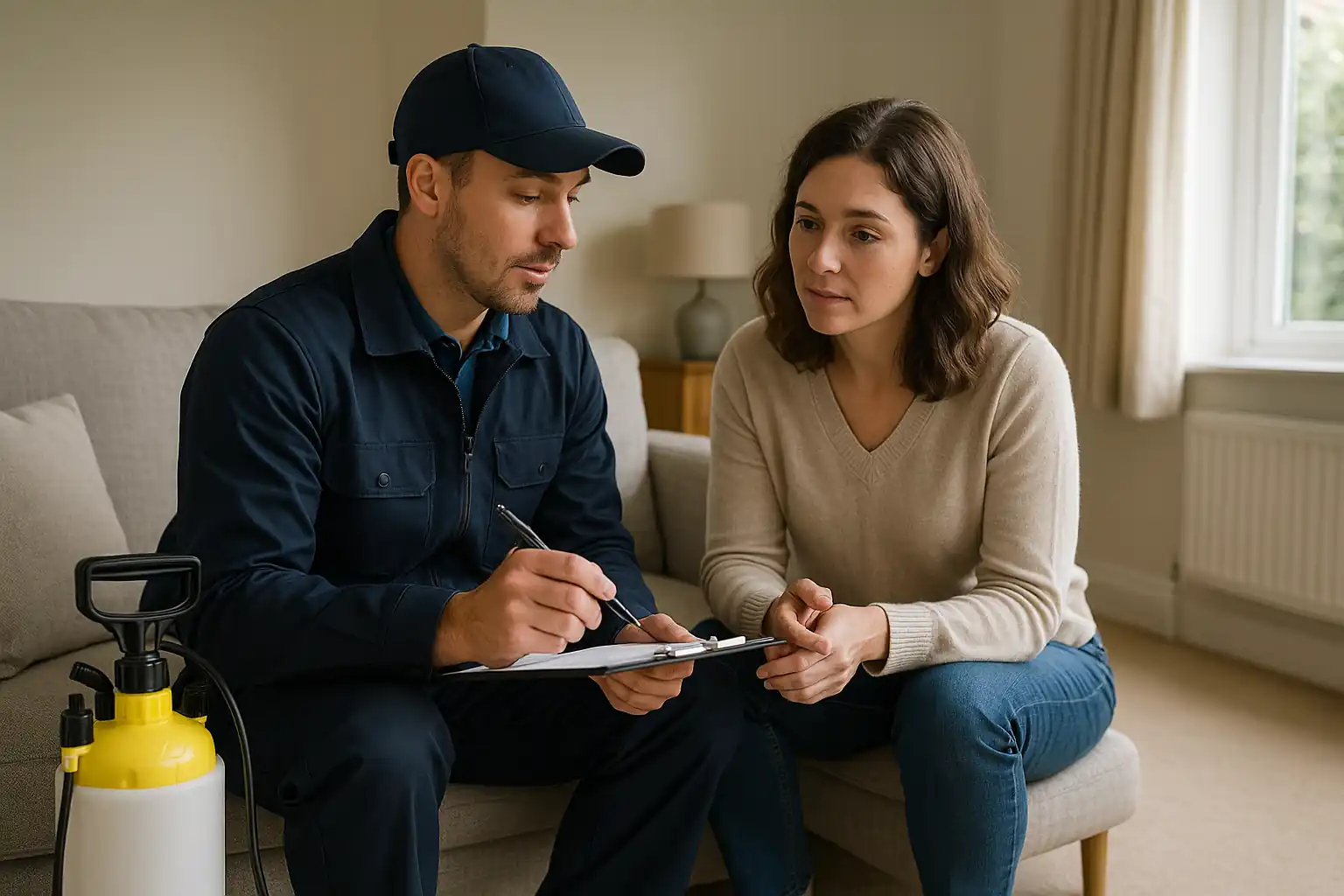 Carpet Beetle Control decision and inspection advice