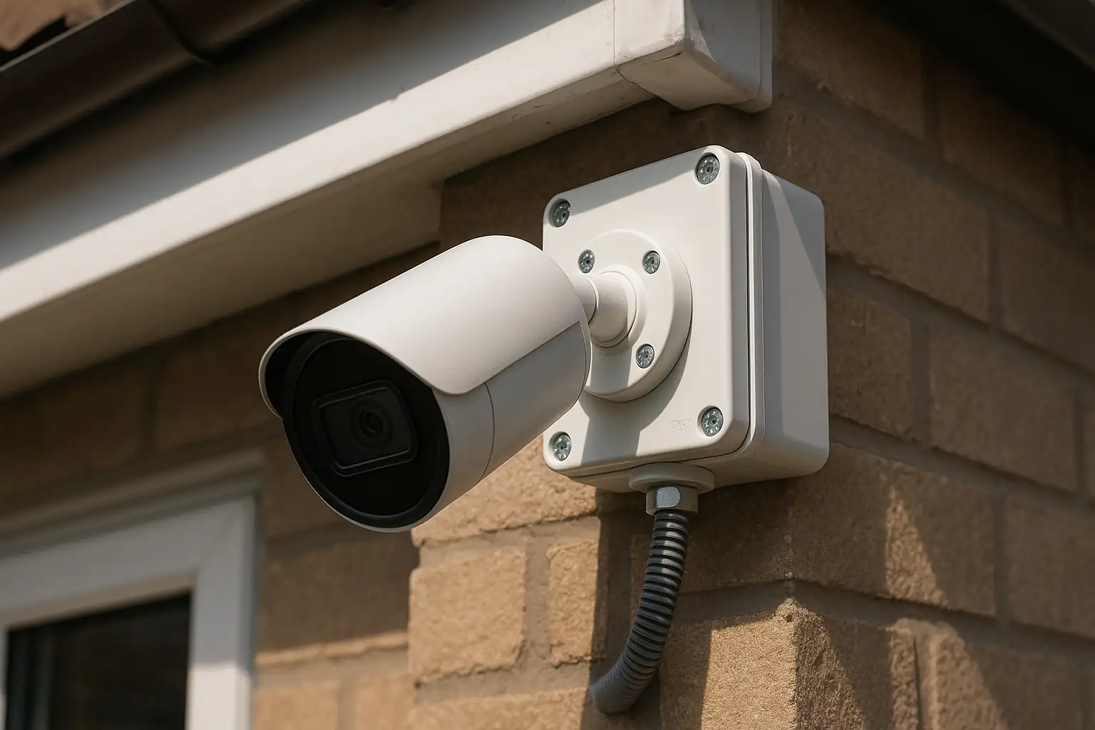 CCTV Installation benefits and installation detail at a UK property