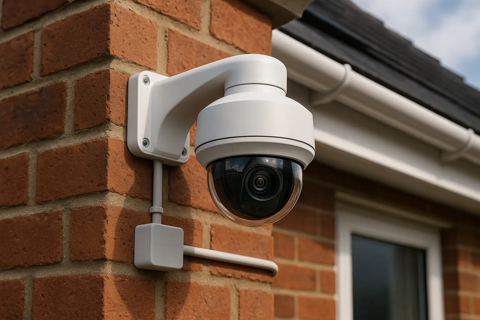 CCTV Upgrades benefits and installation detail at a UK property