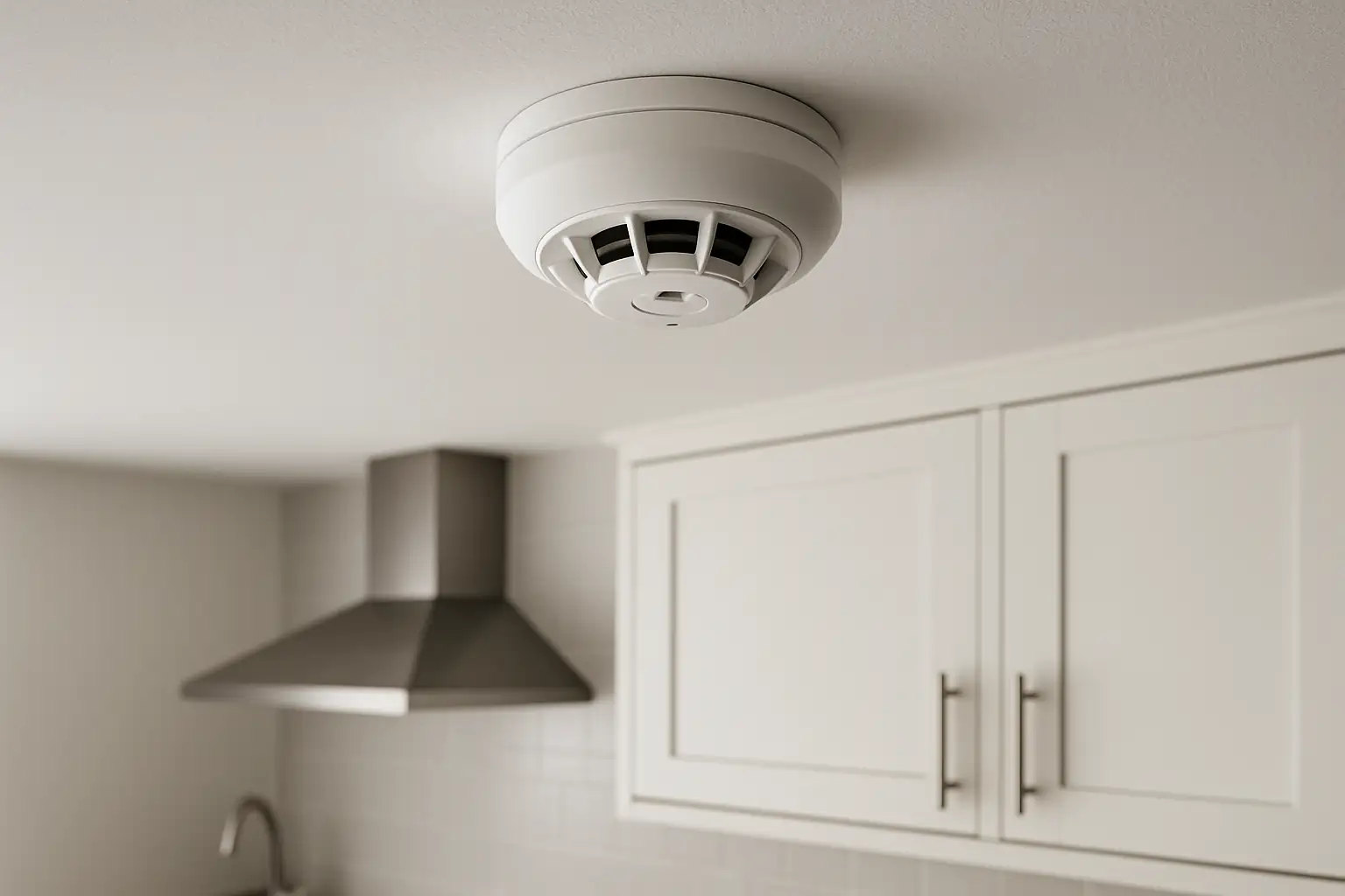 Heat Alarm Installation benefits and installation detail at a UK property