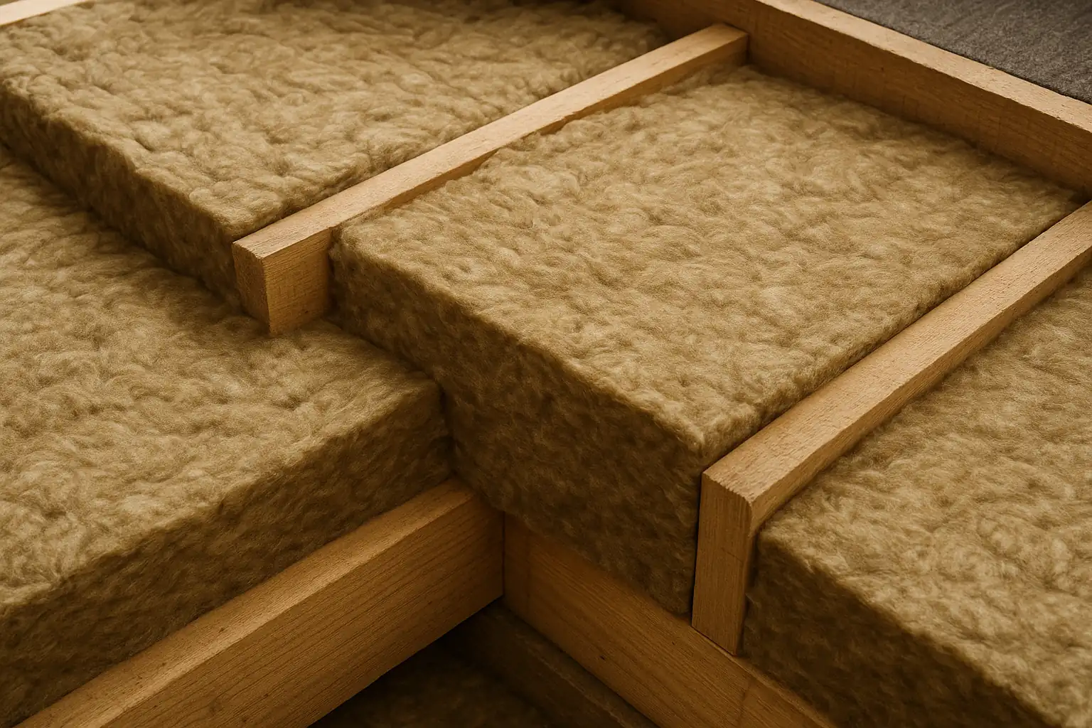 Grade A mineral wool material detail and fitting
