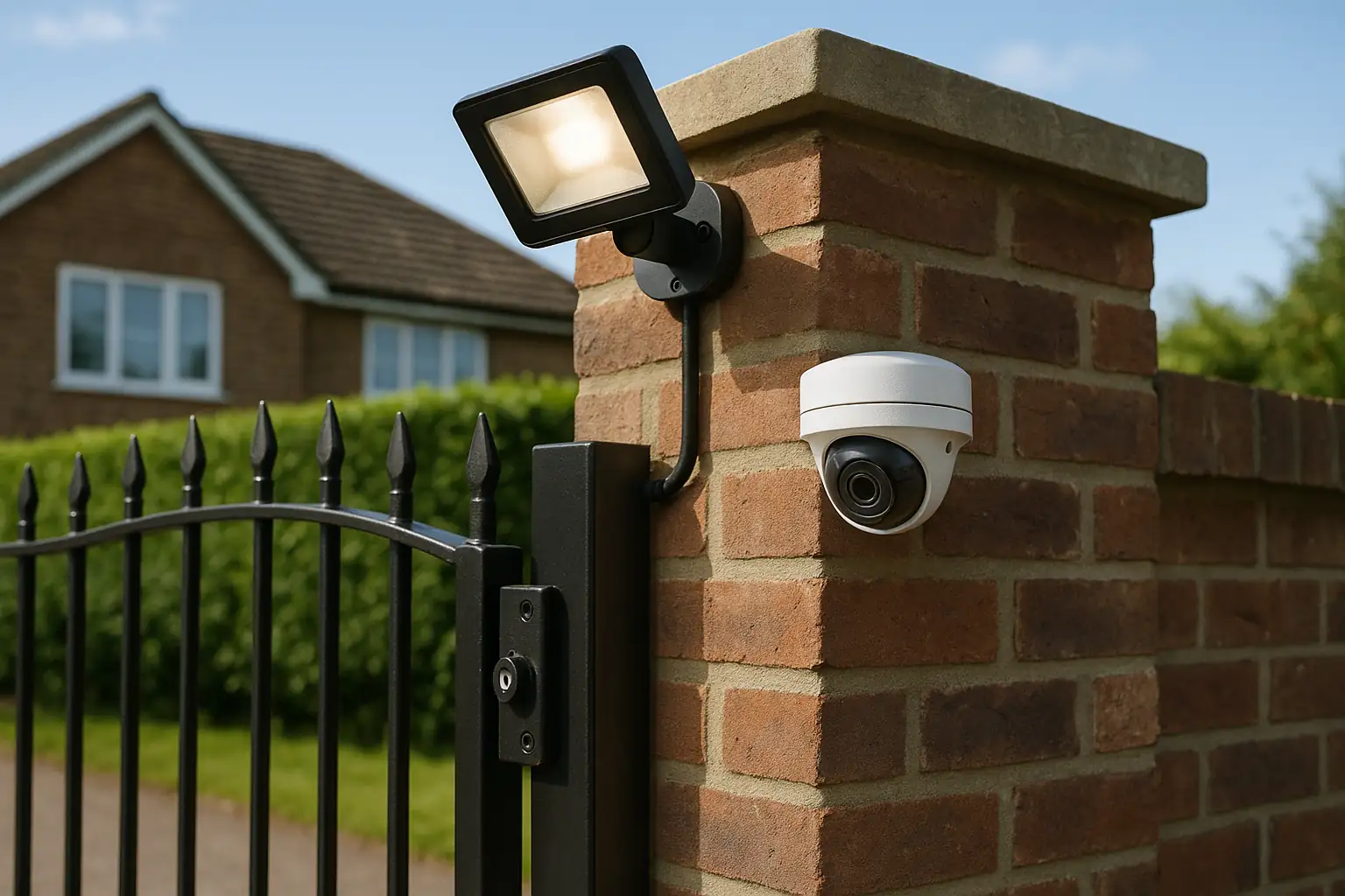Perimeter Security Upgrades benefits and installation detail at a UK property