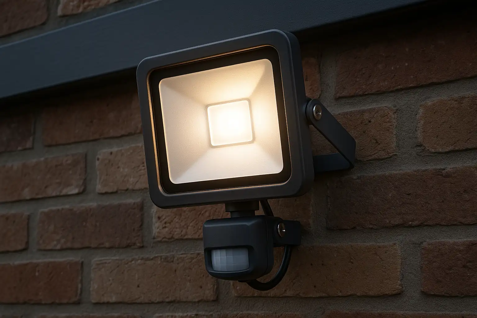 Security Floodlights benefits and installation detail at a UK property