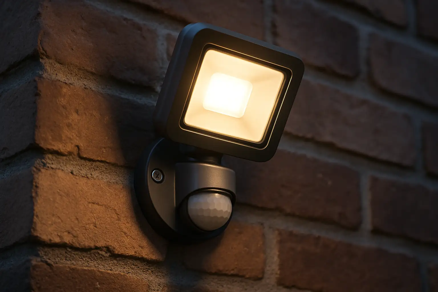 Security Lighting benefits and installation detail at a UK property