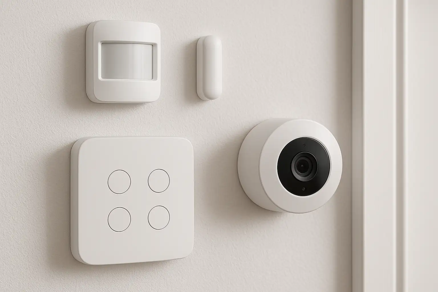 Smart Home Security Installation benefits and installation detail at a UK property