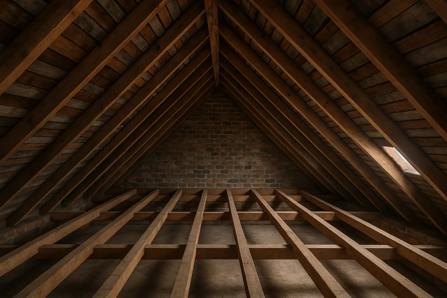 Spray Foam Insulation Removal finished area