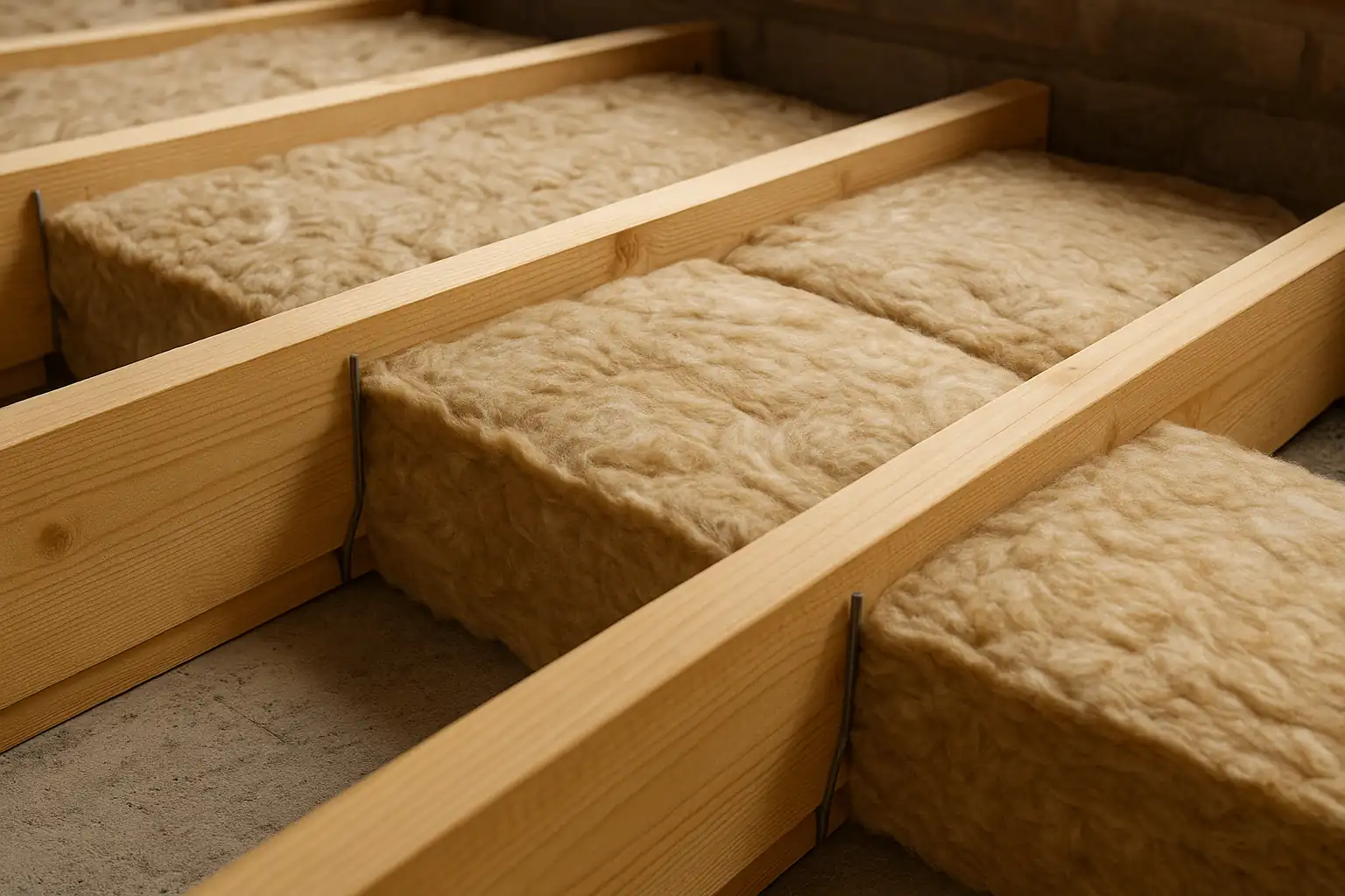 Suspended Floor Insulation being assessed in a UK property