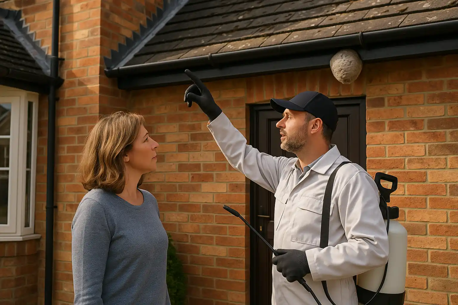 Wasp Nest Removal decision and inspection advice